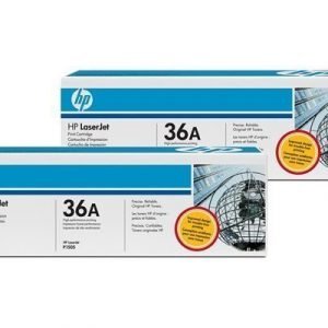 Hp Värikasetti Musta No.36a 2k P1505/m1120/m1522 2-pack