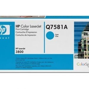 Hp Värikasetti Syaani Clj 3800