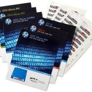 Hpe Lto-5 Ultrium Rw Bar Code Label Pack