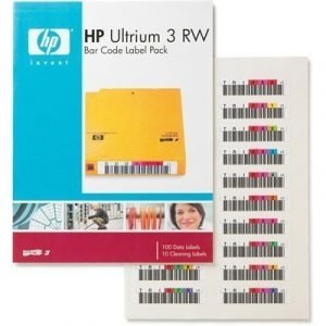 Hpe Ultrium 3 Rw Bar Code Label Pack