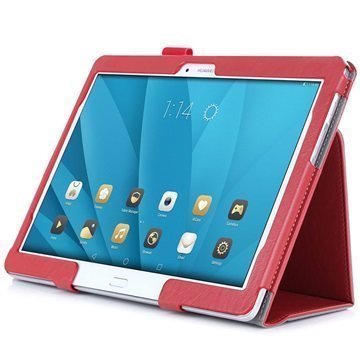 Huawei MediaPad M2 10.0 Folio Suojakotelo Punainen