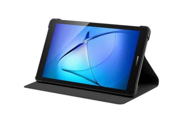 Huawei Mediapad T3 7'' Flip Cover Suojakotelo Musta