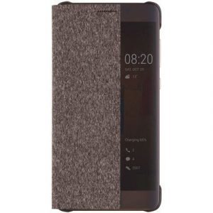 Huawei Smart View Flip Case Huawei Mate 9 Pro Ruskea