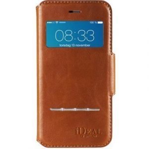 Ideal Of Sweden Ideal Swipe Wallet Läppäkansi Matkapuhelimelle Iphone 6/6s Ruskea