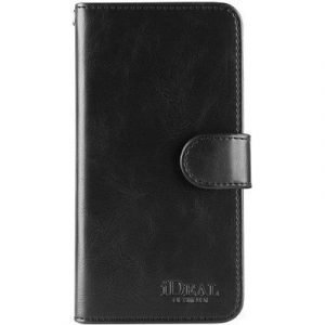 Ideal Of Sweden Magnet Wallet+ Läppäkansi Matkapuhelimelle Samsung Galaxy S7 Edge Musta