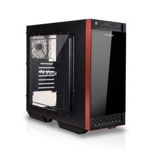 In Win 503 Atx Case Black Musta Punainen