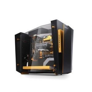 In Win S-frame Atx Case Gold/black Musta Kulta