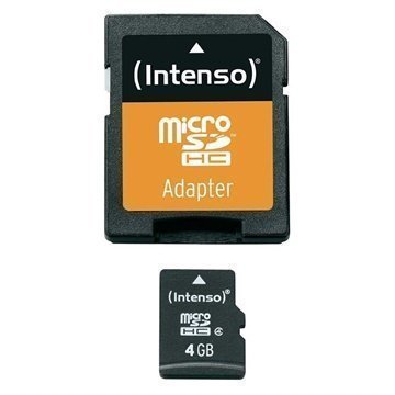 Intenso 3403450 MicroSDHC Muistikortti 4Gt