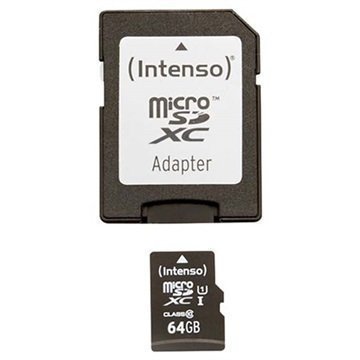 Intenso 3423490 Premium MicroSDXC Muistikortti 64Gt