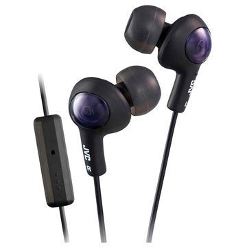 JVC HA-FR6-B-EX Gumy Plus In Ear Kuulokkeet Musta