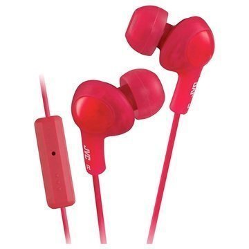 JVC HA-FR6-B-EX Gumy Plus In Ear Kuulokkeet Punainen