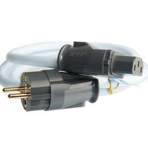 Jenving Supra Cables Lorad 1.5 Cs-eu Cee 7/7 (schuko) Virtaliitin Uros Iec 320 Virtaliitin Naaras Jäänsininen 1m