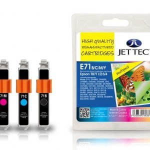 Jet Tec E71b 4-Väri Mustekasetti