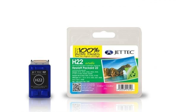 Jet Tec H22 Colour Mustekasetti
