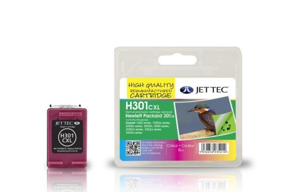 Jet Tec Hp301cxl Colour Mustekasetti