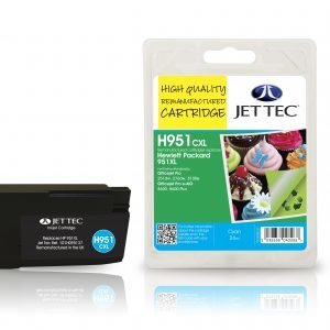 Jet Tec Hp951cxl Cyan Mustekasetti