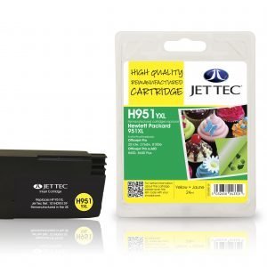 Jet Tec Hp951yxl Yellow Mustekasetti