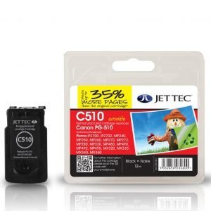 Jet Tec Pg-510 Black Mustekasetti