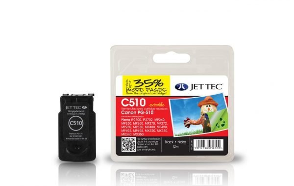 Jet Tec Pg-510 Black Mustekasetti