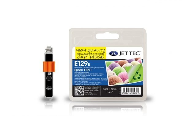 Jet Tec T1291 Black Mustekasetti