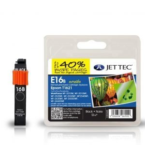 Jet Tec T1621 Black Mustekasetti