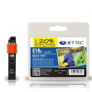 Jet Tec T1801 Black Mustekasetti