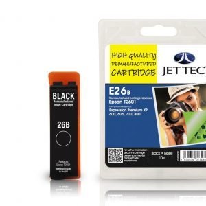 Jet Tec T2601 Black Mustekasetti