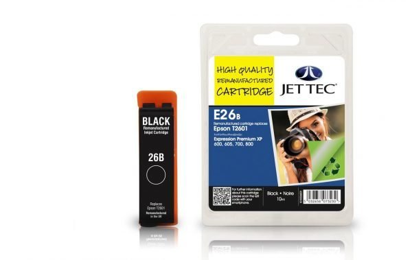 Jet Tec T2601 Black Mustekasetti
