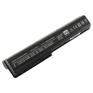 Kannettavan Tietokoneen Akku HP HDX X18 Pavilion dv7 dv8 6600mAh