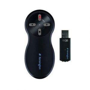 Kensington Wireless Presenter With Laser Pointer And Memory