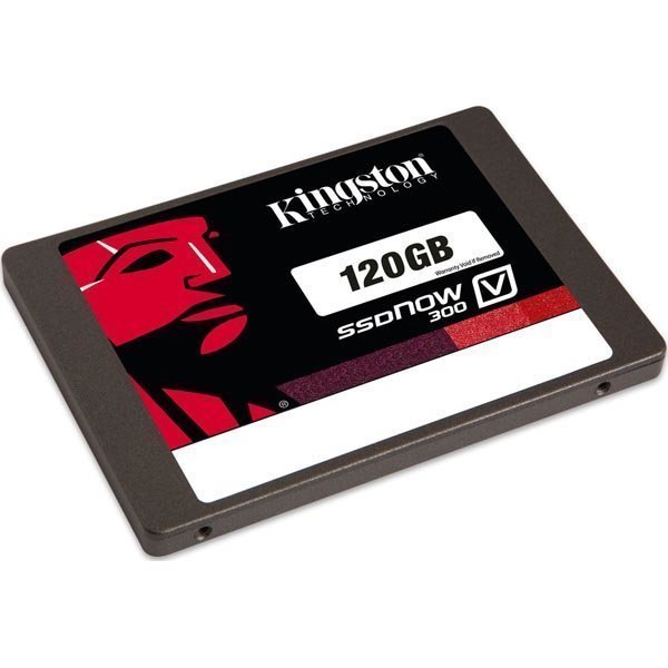 Kingston 120GB SSDNow V300 SATA 3 2.5 (7mm height) w/Adapter"