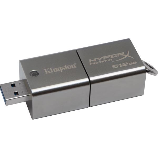 Kingston 512GB USB 3.0 DataTraveler HyperX Predator (up to 240MB/s)
