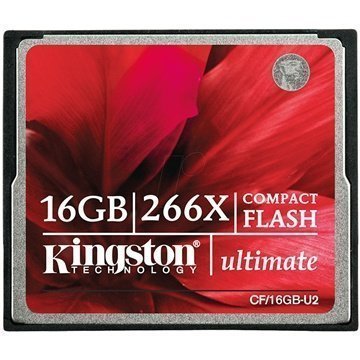 Kingston CF/16GB-U2 Ultimate 266X Compact Flash Muistikortti 16Gt