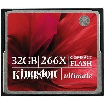 Kingston CF/32GB-U2 Ultimate 266X Compact Flash Muistikortti 32Gt