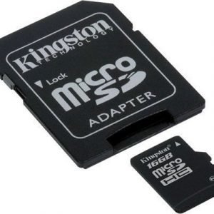 Kingston Flash-muistikortti Microsdhc 16gb