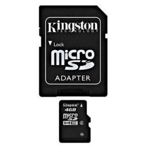 Kingston Flash-muistikortti Microsdhc 4gb