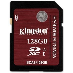 Kingston Flash-muistikortti Sdxc 128gb