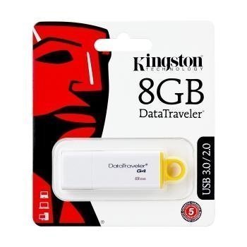 Kingston Generation 4 Data Traveler USB Tikku 8 GB