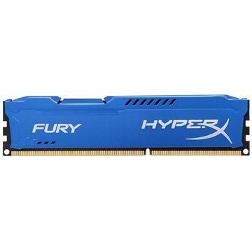 Kingston HX313C9F/4 HyperX Fury DDR3-1333 RAM Muisti 4Gt Sininen