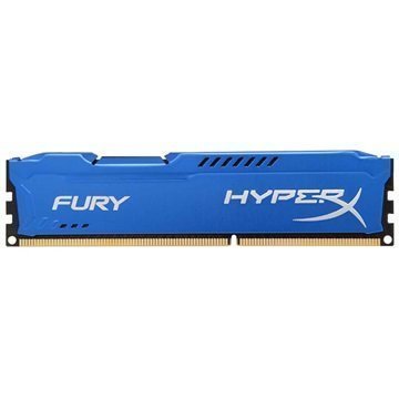 Kingston HX316C10F/4 HyperX Fury DDR3 RAM Muisti 4Gt Sininen