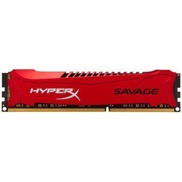Kingston HX316C9SR/8 HyperX Savage DDR3 RAM Memory 8Gt Punainen