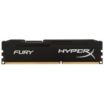 Kingston HX318C10FB/8 HyperX Fury DDR3-1866 RAM Muisti 8Gt Musta