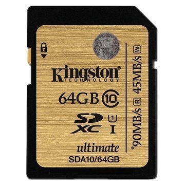 Kingston SDA10/64GB SDXC Muistikortti 64Gt