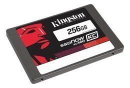 Kingston SKC400S3B7A/256G SSDNow KC400 2.5 SATA 6Gb/s 256GB upgrade kit Solid State Drive"