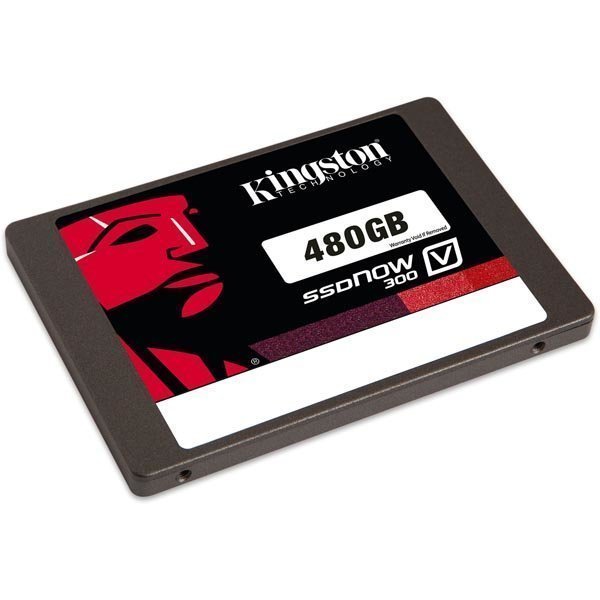 Kingston SV300S37A/480G SSDnow V300 2 5 SATA 6 0GB/s 480GB mukana sovitin"