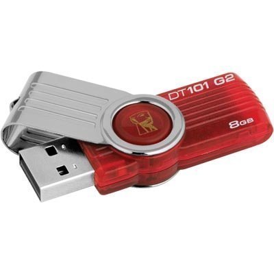Kingston USB 2.0 muisti DataTraveler 101 Gen 2 8GB pun