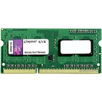 Kingston ValueRAM KVR13S9S6/2 1333MHz SO-DIMM DDR3 RAM Muisti 2GB