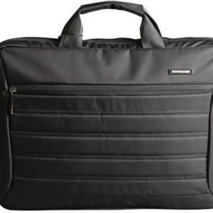 Kivocase Laptop Case 15.6tuuma Jacquard Nylon Musta