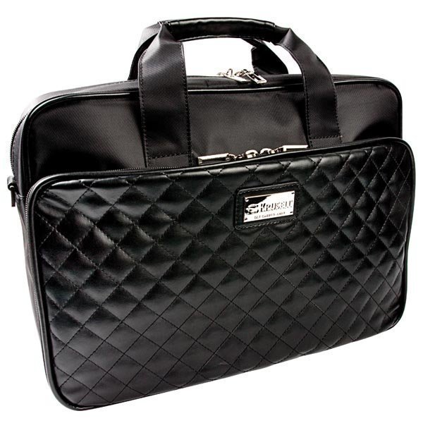 Krusell Avenyn laptop bag tekonahkaa max. 16 musta"