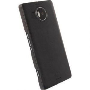 Krusell Boden Takakansi Matkapuhelimelle Microsoft Lumia 950 Xl Läpikuultava Musta